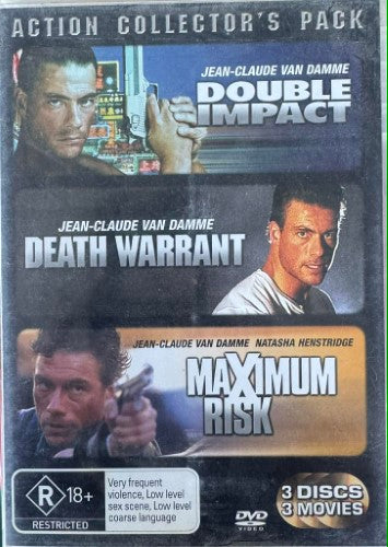 Double Impact / Death Warrant / Maximum Risk (DVD)