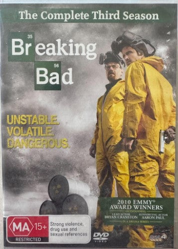 Breaking Bad - The Complete Third Season (DVD)