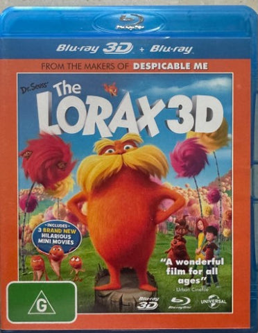 The Lorax (w/ Bonus 3D) (Blu Ray)