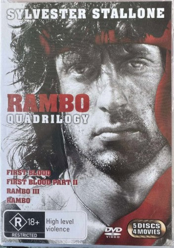 Rambo Quadrilogy : First Blood / Pt 2 / Rambo / Rambo 3 (DVD)