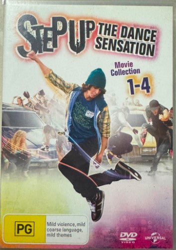 Step Up : The Dance Sensation Movie Collection 1-4 (DVD)