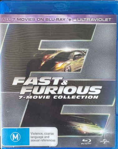 Fast & The Furious (Movie Collection) (Blu Ray)