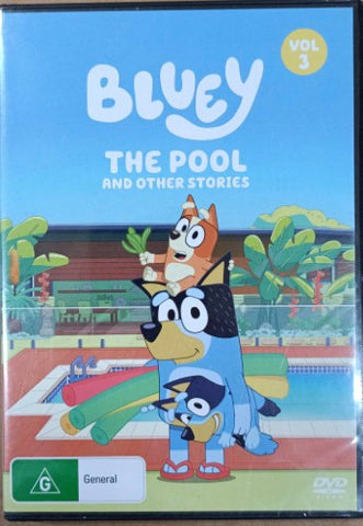 Bluey : The Pool & Other Stories (DVD)