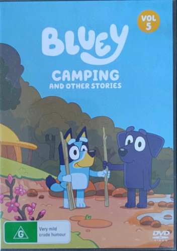 Bluey : Camping & Other Stories (DVD)