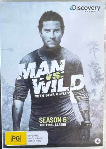 Man Vs Wild (w/ Bear Grylls) : Complete Season 6 (DVD)