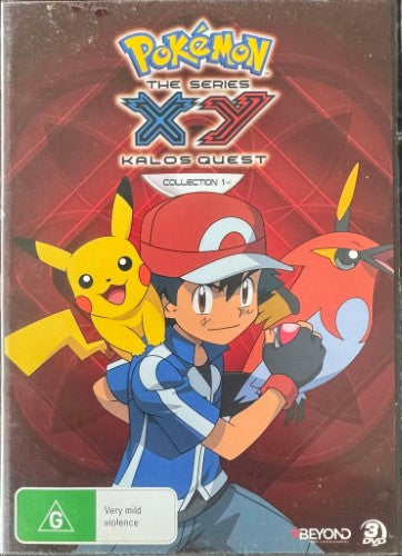 Pokemon The Series : XY Kalos Quest - Collection 1 (DVD)