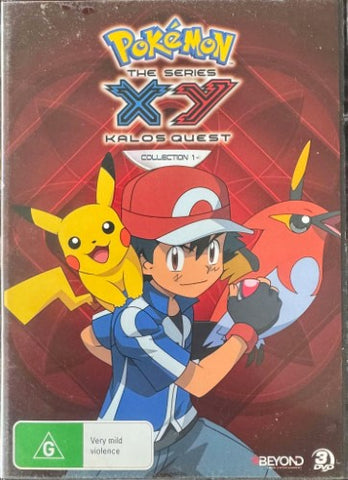 Pokemon The Series : XY Kalos Quest - Collection 1 (DVD)