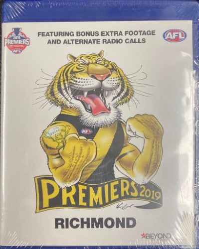 Official AFL - AFL Premiers 2019 : Richmond Tigers (Blu Ray)