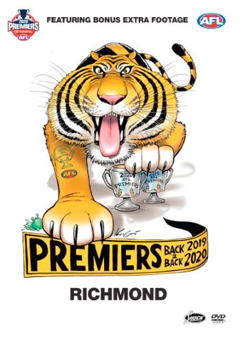 Official AFL - AFL Premiers 2020 : Richmond Tigers (DVD)