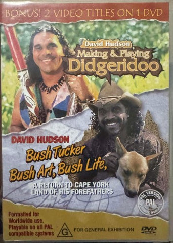 David Hudson - Making & Playing Didgeridoo / Bush Tucker, Bush Art, Bush Life (DVD)