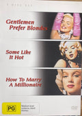 Marilyn Monroe - Gentlemen Prefer Blondes / How To Marry A Millionaire / Some Like It Hot (DVD)