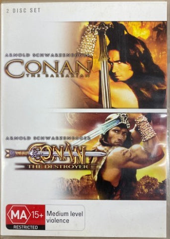 Conan The Barbarian / Conan The Destroyer (DVD)