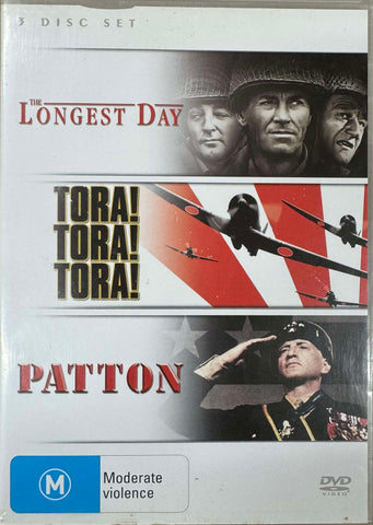 The Longest Day / Tora! Tora! Tora ! / Patton (DVD)