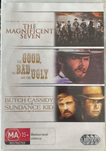 The Magnificent Seven / The Good, The Bad & The Ugly / Butch Cassidy & The Sundance Kid (DVD)