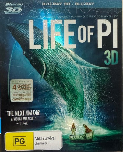 Life Of Pi (w/ Bonus 3D) (Blu Ray)