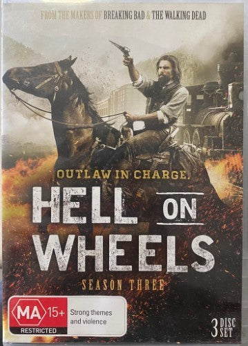 Hell On Wheels : Season Three (DVD)
