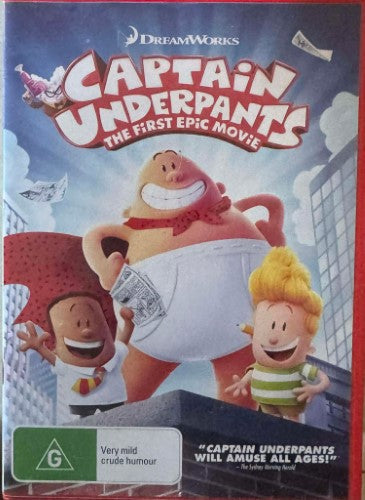 Captain Underpants : The First Epic Movie (DVD)