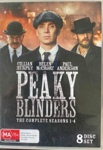 Peaky Blinders : The Complete Seasons 1-4 (DVD)