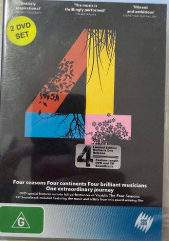 Vivaldi - Four Seasons Four Continents Four Brilliant Musicians One Extraordinary Journey (DVD)