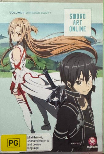 Sword Art Online : Vol 1 Aincrad Pt1 (DVD)