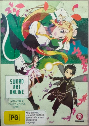 Sword Art Online : Vol 3 Fairy Dance Pt1 (DVD)