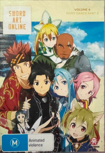 Sword Art Online : Vol 4 Fairy Dance Pt2 (DVD)