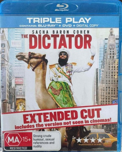 The Dictator (Extended Cut) (w/ DVD & Digital Copy) (Blu-Ray)