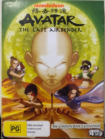 Avatar : The Last Airbender - Complete Book 2 Collection (DVD)