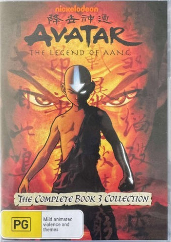 Avatar : The Legend Of Aang : The Complete Book 3 Collection (DVD)