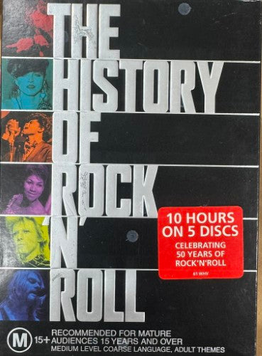Compilation - The HIstory Of Rock n Roll (DVD)