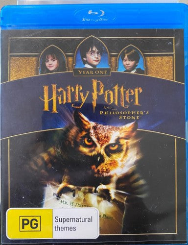 Harry Potter And The Philosopher's Stone (Blu Ray)