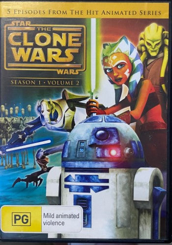 Star Wars : The Clone Wars Season 1 Vol 2 (DVD)