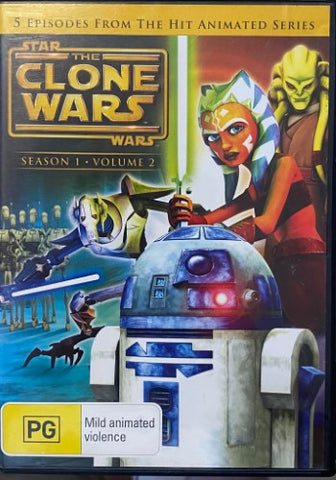 Star Wars : The Clone Wars Season 1 Vol 2 (DVD)