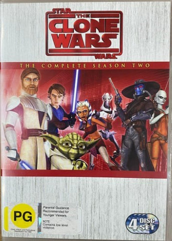 Star Wars Clone Wars : Complete Season Two (DVD)