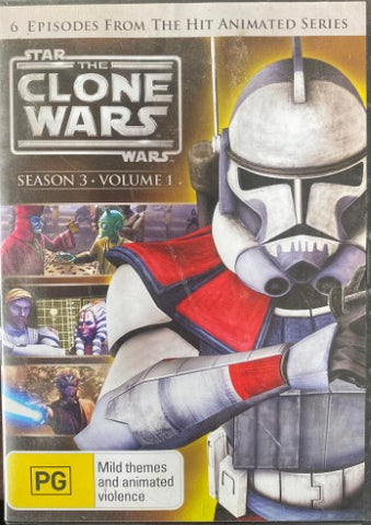 Star Wars Clone Wars : Season Three Volume 1 (DVD)
