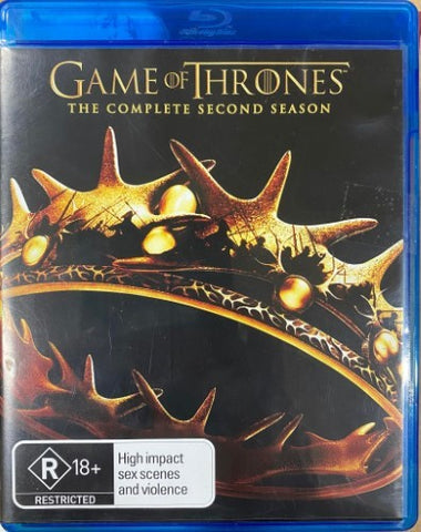 Game Of Thrones : The Complete Second Season (Blu Ray)