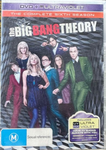 The Big Bang Theory : Complete Sixth Season (DVD) (w/ Ultraviolet)