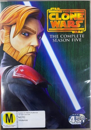 Star Wars Clone Wars : Complete Season Five (DVD)