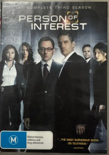 Person Of Interest : Complete Third Season (DVD)