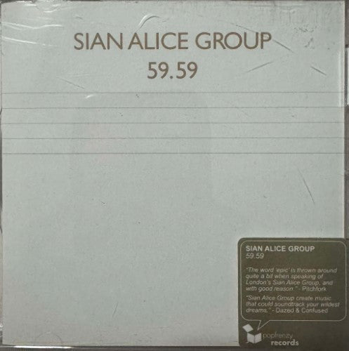 Sian Alice Group - 59.59 (CD)