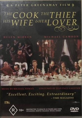 The Cook, The Thief, His Wife And Her Lover (DVD)