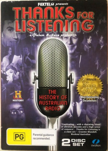 Thanks For Listening (DVD)