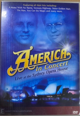 America - In Concert : Live At The Sydney Opera House (DVD)