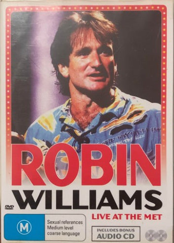 Robin Williams - Live At the Met (w/ CD) (DVD)