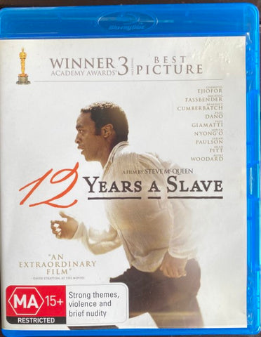 12 Years A Slave (Blu Ray)