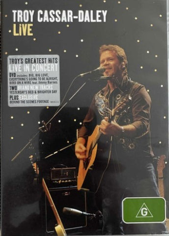 Troy Cassar-Daley - Live (DVD)