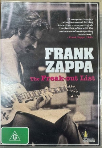 Frank Zappa - The Freak-Out List (DVD)