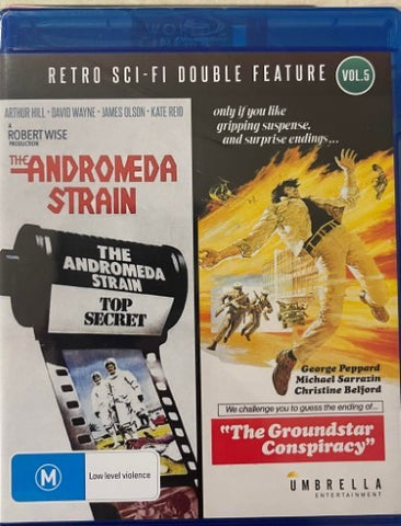 The Andromeda Strain / The Groundstar Conspiracy (Blu Ray)