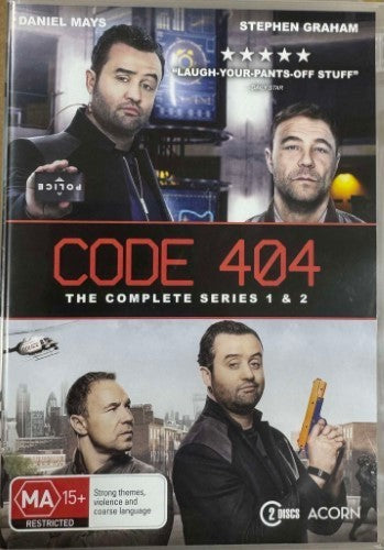 Code 404 : The Complete Series 1 & 2 (DVD)