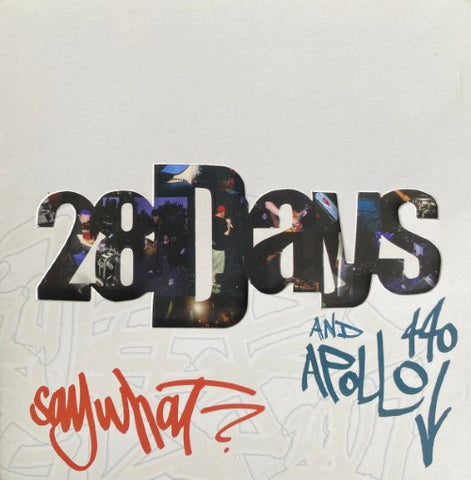 28 Days / Apollo 440 - Say What ? (CD)